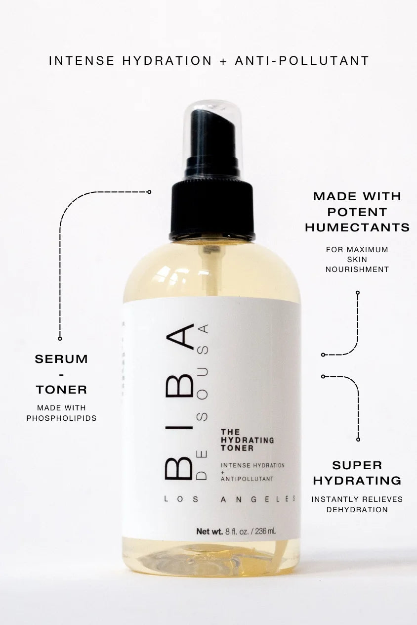 Biba Los Angeles Hydrating Toner serum-toner with humectants and phospholipids for intense skin hydration