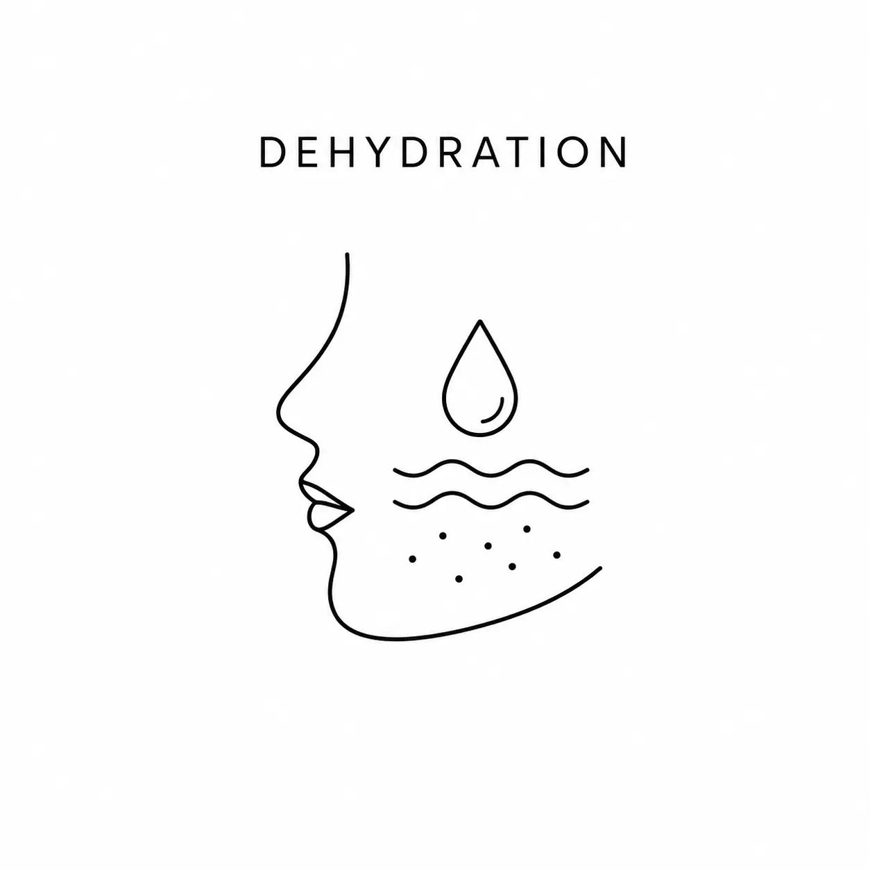 Dehydrated skin skincare concern